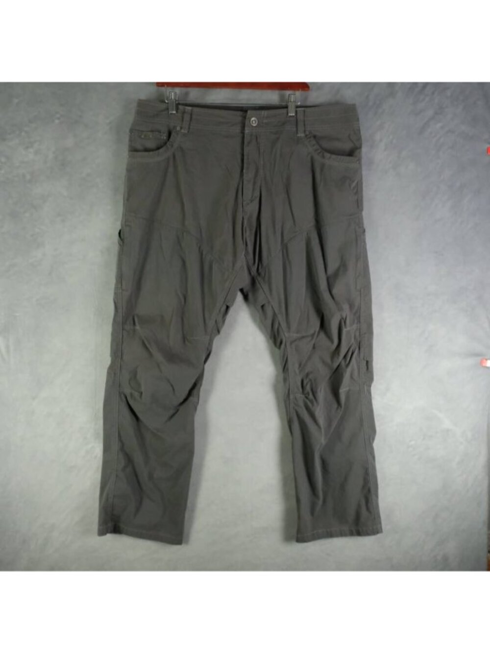 Kuhl Pants Men's 40x30 Gray Silencr Kargo Articulated Hiking Technical